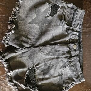 High rise shorts